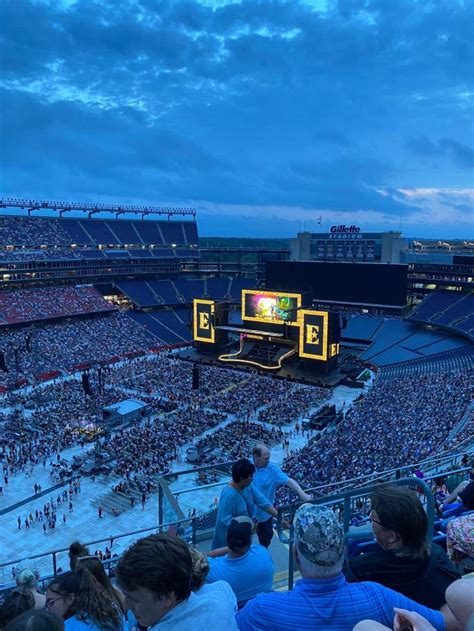 Gillette Stadium Concert Floor Seats View