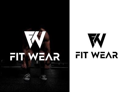 Fit Wear Logo Design. FW Monogram Logo by Impressions by Tayyab on Dribbble