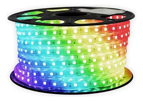 Manguera Led 50m Multicolor Rgb Con 4 Controladores Jwj