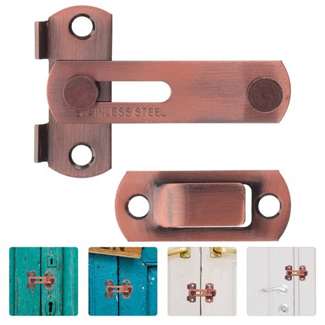 Wsteer 2 Sets Gate Latches 180 Degree Door Latch Stainless Steel Door