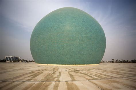 Side View Of The Two Halves Of The Martyrs Memorial Martyrs