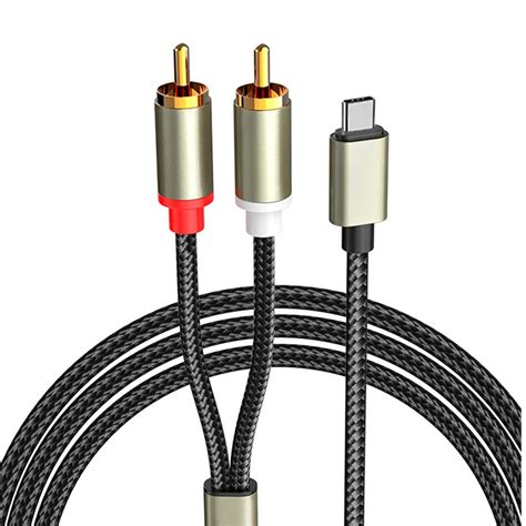 Usb C Rca Audio Cable Type C To Rca Cable Rca Jack Type C Rca Cable