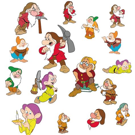 Snow White And The Seven Dwarfs Svg Bundle Clip Art Disney Etsy Sexiz Pix