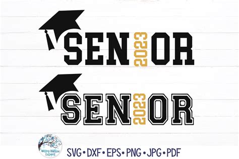 Senior 2023 Graphic by WispyWillowDesigns · Creative Fabrica