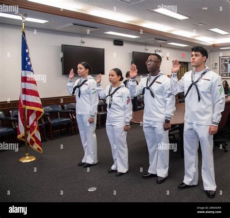 Sailors Assigned To The Amphibious Assault Ship Uss America Lha