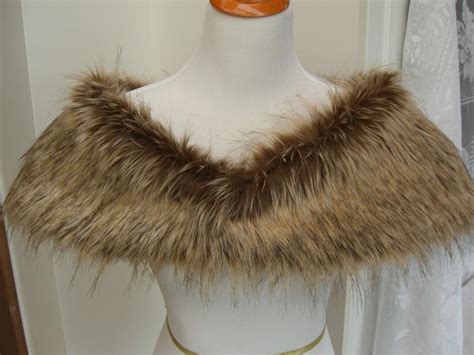 Faux Fur Shrug Desert Fox Gold Faux Fur Shawl Fur Stole Wedding Shoulder Wrap 2633037 Weddbook