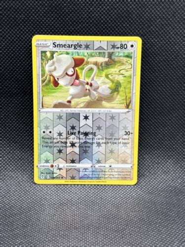 Reverse Holo Smeargle 128 203 Rare Evolving Skies Pokemon TCG EBay