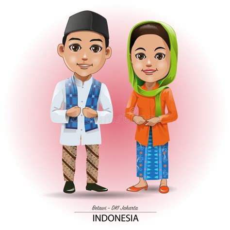 Betawi People Stock Illustrations – 48 Betawi People Stock ...