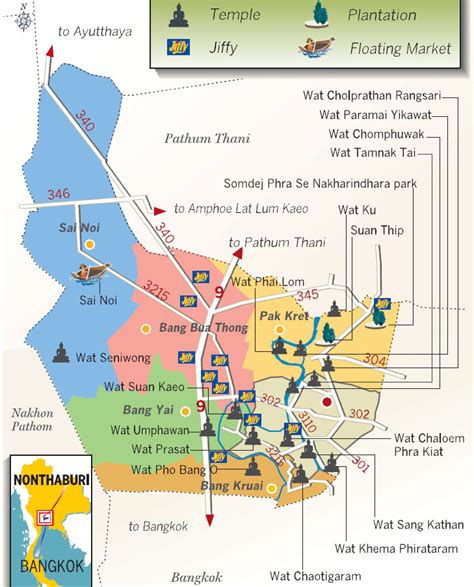 Nonthaburi maps