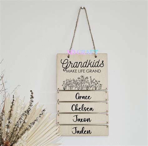 Hanging Wall Plaque XO CRAFT