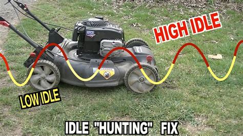 Fixing A Ex Mower From Surging Up And Down Up And Down Youtube