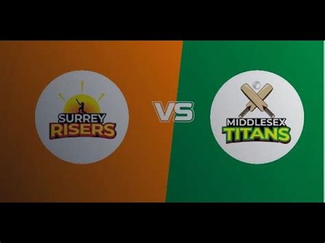 Surrey Risers Vs Middlesex Titans SR V MT Jamaica T10 Live Score