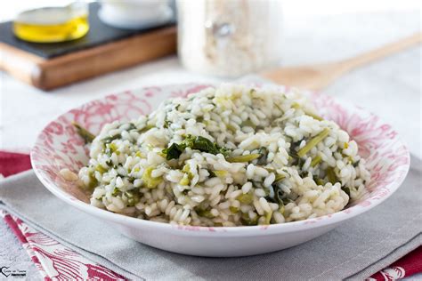 Risotto Con Cime Di Rapa Ricetta Riso Alle Cime Di Rapa Primo Piatto