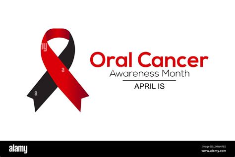 Oral Cancer Awareness Month Health Awareness Template For Banner Card