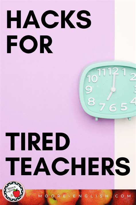 11 Time Saving Hacks For Teachers Moore English