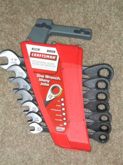 Find New Craftsman Standard 7 Pc Universal Design Ratcheting Wrench Set 21028 In Beaumont