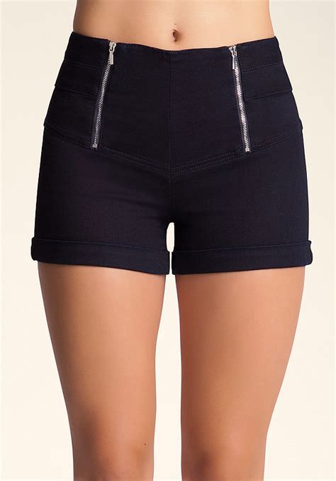 High Waist Sailor Shorts Bebe