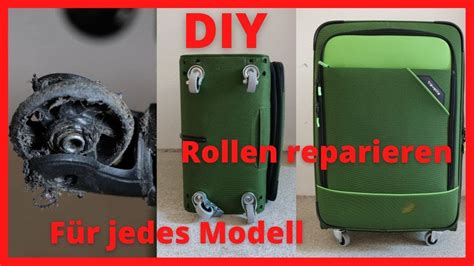 How To Kofferrollen Selbst Reparieren Jaminphiltv Youtube