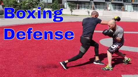 Boxing Defense Defending the Jab Right Hand Jab Cross हद