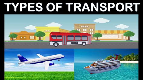 Learn Modes Of Transport Types Of Transportation With Spell