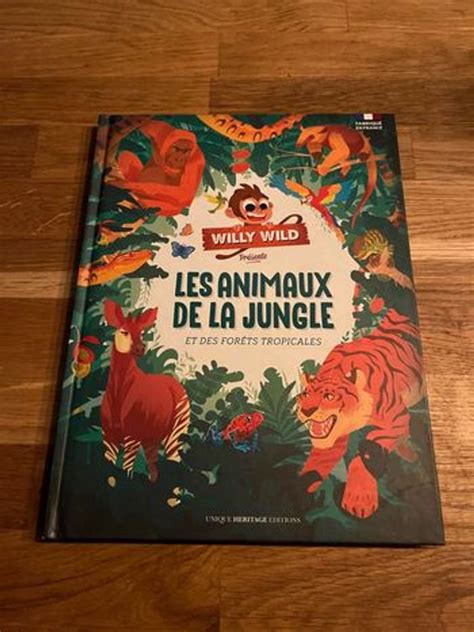 Livre Neuf Les Animaux De La Jungle Unique Heritage Editions Beebs