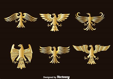 Golden Eagle Logo Vector Art, Icons, and Graphics for Free Download