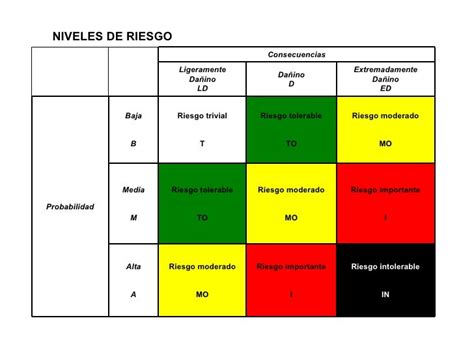 Resumen Evaluacion De Riesgos