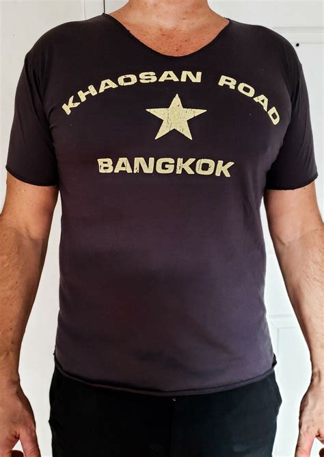 Khaosan Road Bangkok T Shirt From Thailand Size M Gem