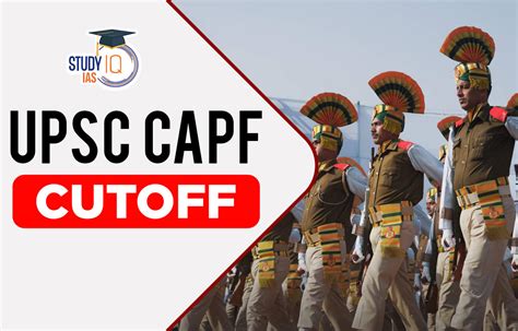 Upsc Capf Cutoff Capf Previous Year Cutoff From