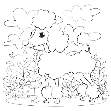 Coloriage Caniche Dessin Coloriages Gratuits Imprimer