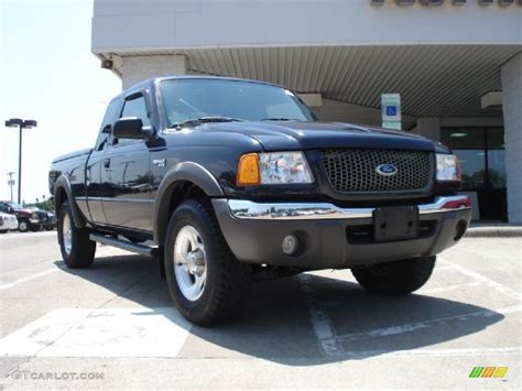 2001 Deep Wedgewood Blue Metallic Ford Ranger Xlt Supercab 4x4