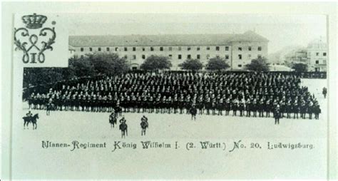 Ulanen Regiment K Nig Wilhelm I W Rttembergisches Nr