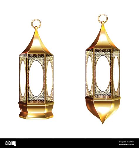 Ramadan Lanterns Illustration With White Background Islamic Ramadan