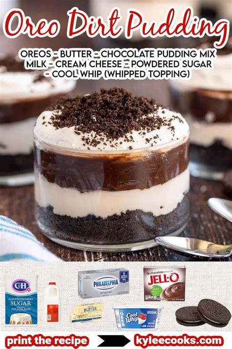 Oreo Dirt Pudding Made Special Make This Classic Chocolatey