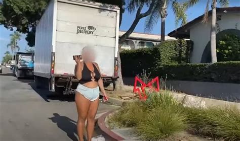 Prostitutes Wearing G Strings Are Prowling Streets Of California City