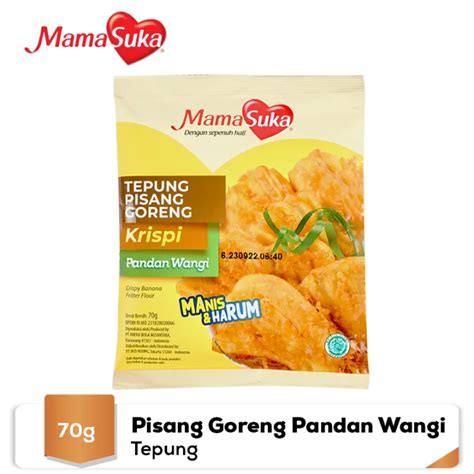 Mamasuka Tepung Pisang Goreng Pandan Gr Lazada Indonesia