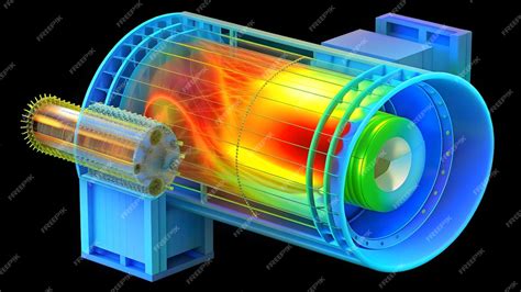 Premium Photo Exploring Heat Transfer Analysis In Finite Element Method Temperature Finite