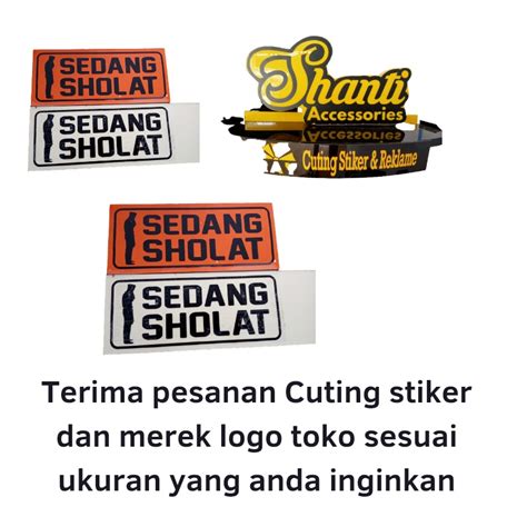 Jual CUTING STIKER DAN REKLAME BAHAN AKRILIK PERCETAKAN STIKER LOGO