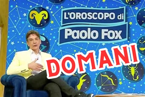 Oroscopo di Fox per domani Giovedì 11 Aprile Amore lavoro e fortuna