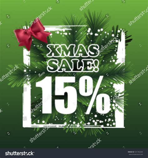 Christmas Sale Sign Vector Labels 15 Stock Vector 531782344 Shutterstock