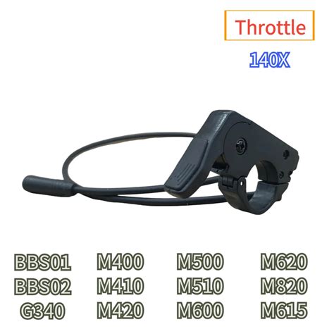 Electric Bike Thumb Throttle For Bafang BBS01 02 BBSHD M400 G340 Motor