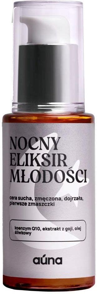 Serum Do Twarzy Auna Nocny Eliksir M Odo Ci Koenzym Q Mini Eliksir Do