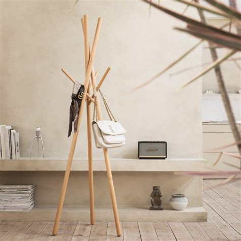 Nude Designer Coatrack Scandinavian Minimalist Coat Stand Derlook NZ