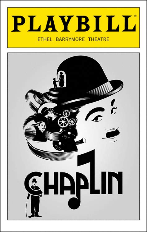 Chaplin Broadway Ethel Barrymore Theatre 2012 Playbill