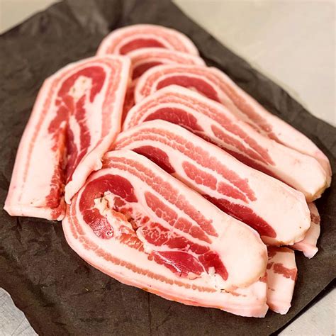 Mount Grace Dry Cured Smoked Streaky Bacon 240g Grid Iron Meat