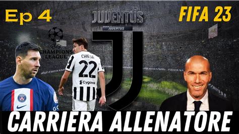 ESORDIO IN CHAMPIONS LEAGUE CARRIERA ALLENATORE JUVENTUS FIFA 23 4