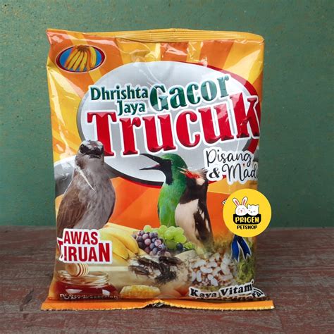 Jual Voer Gacor Trucuk Pakan Makanan Burung Trucukan Kutilang Jalak