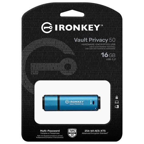 Pendrive Kingston Ironkey Vault Privacy Gb Usb Ikvp Gb