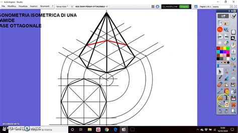 Assonometria Isometrica Di Una Piramide A Base Ottagonale YouTube