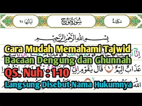 CARA LANCAR BACA QURAN CARA MEMAHAMI TAJWID DENGAN CEPAT Lancar